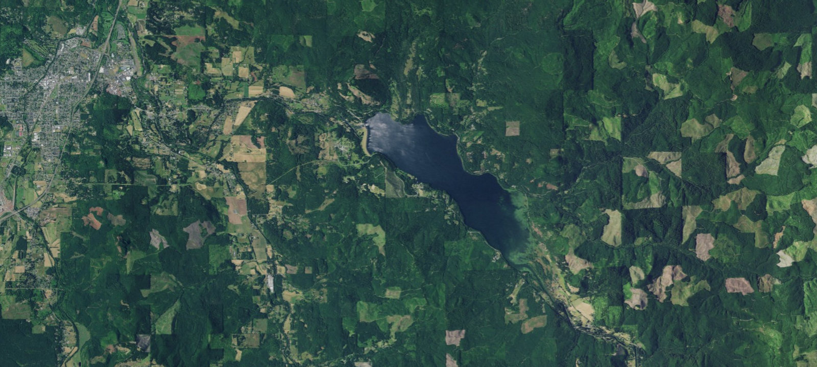 Map of Baker Bay Campgrounds & Marina