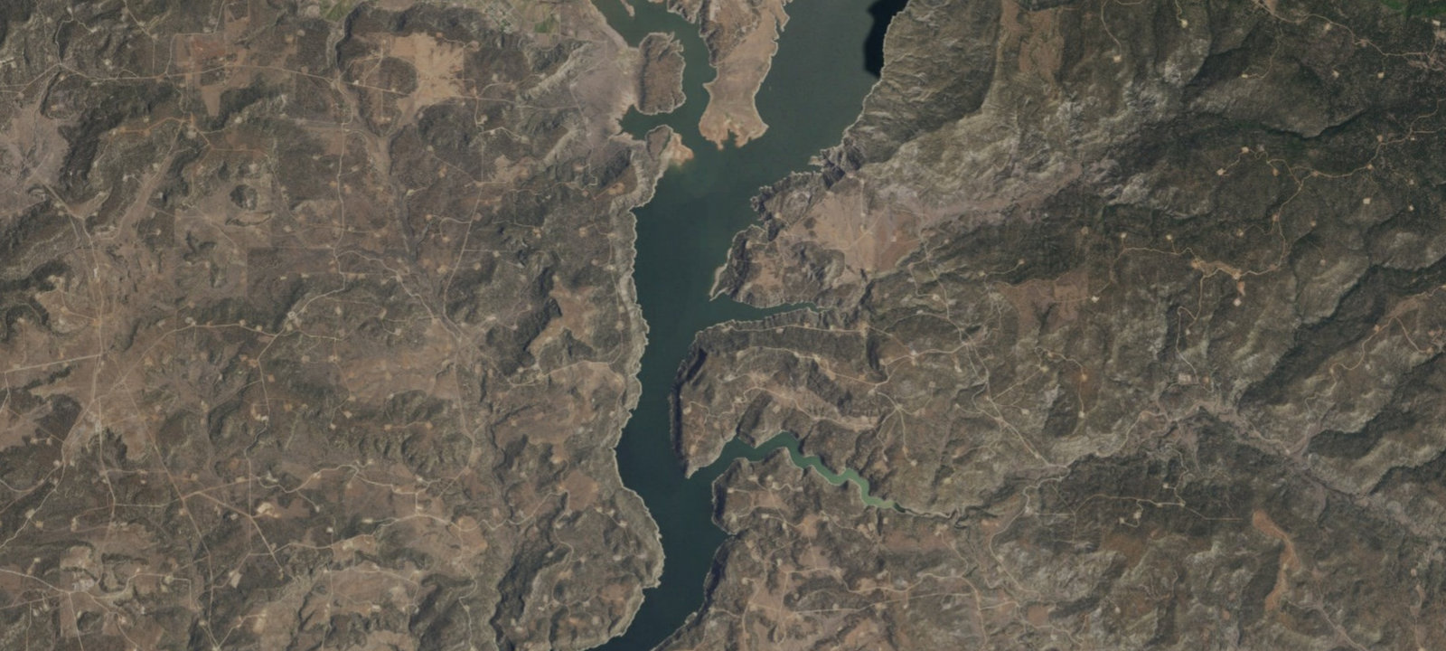 Map of Primitive Campsite