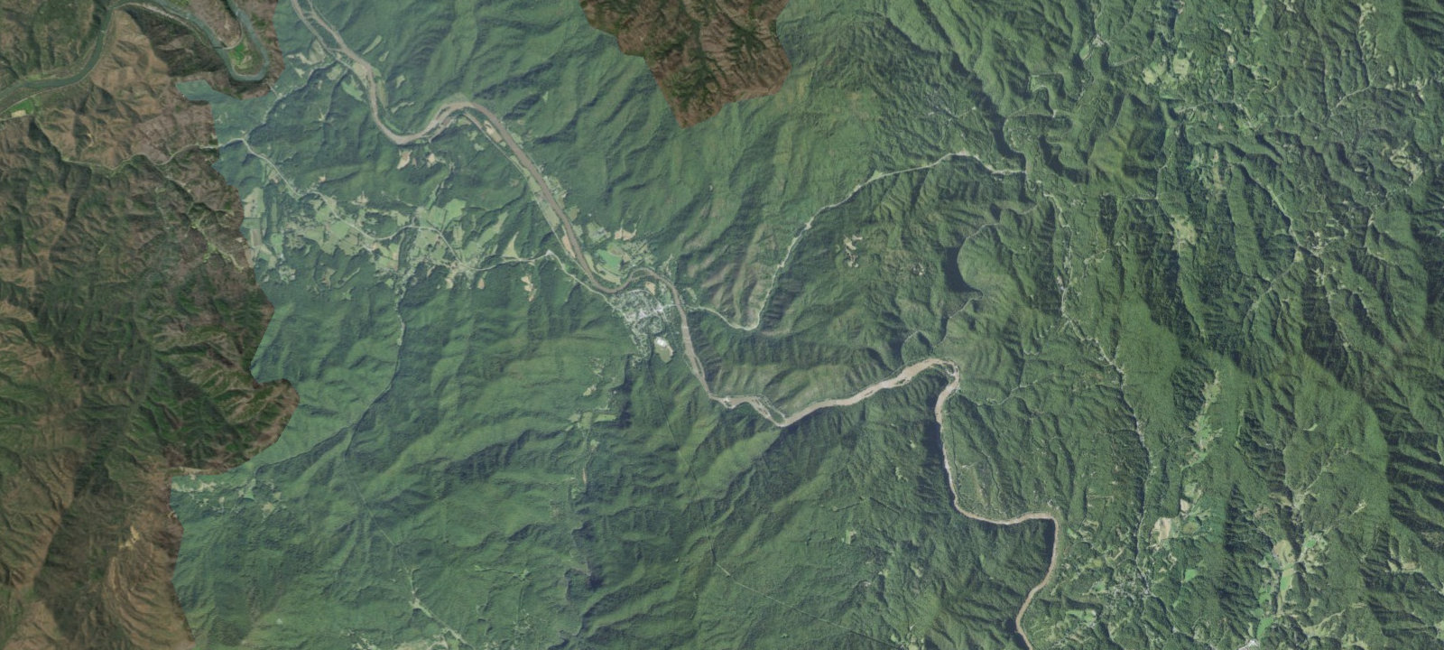 Map of Silvermine Group Campground