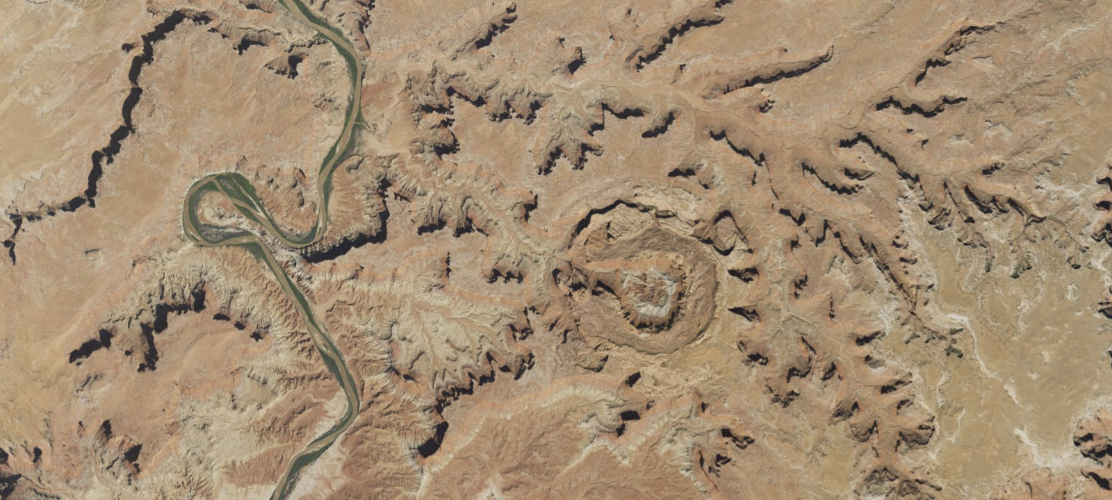 Map of Syncline