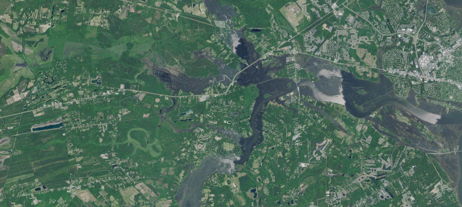Map of Lake Aire RV Park & Campground