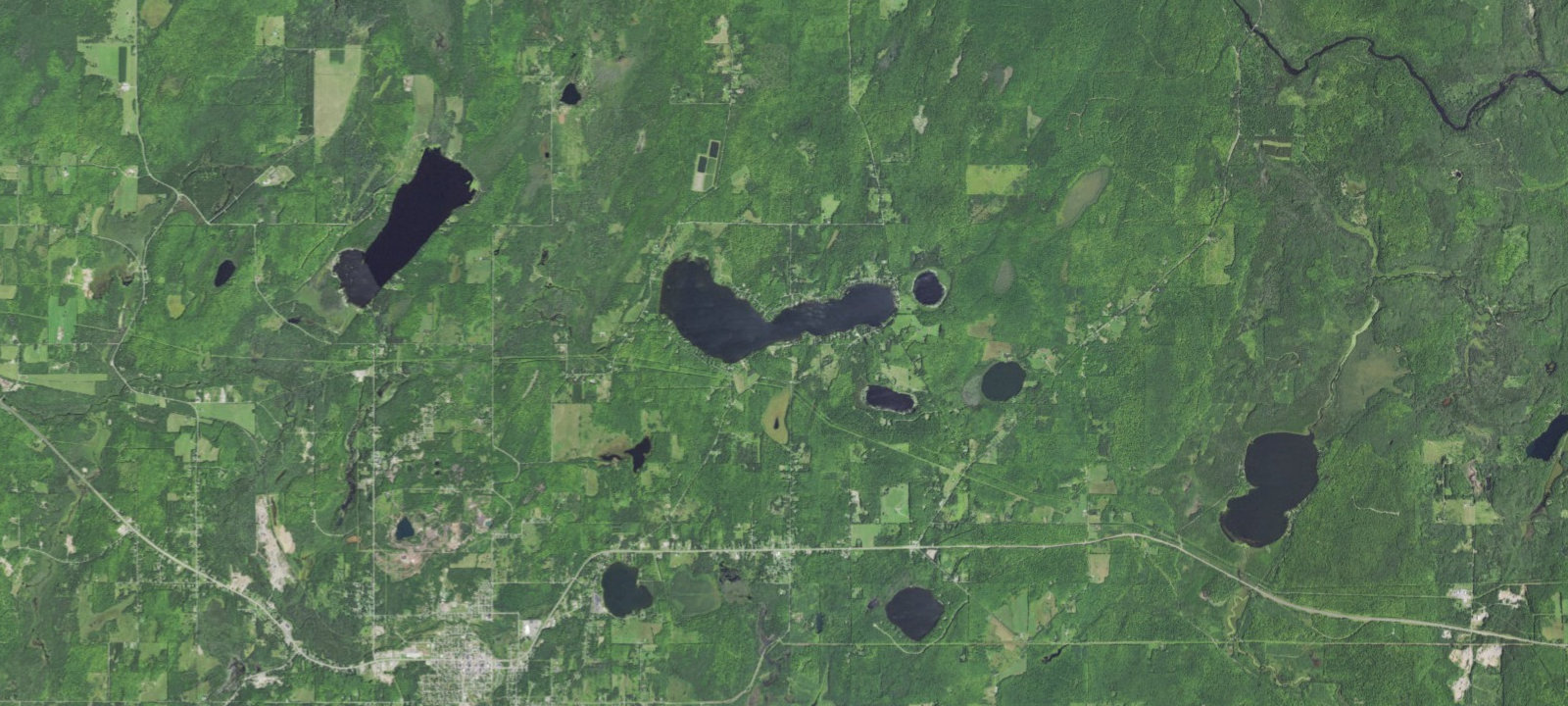 Map of Bates Township Park/Sunset Lake Campground