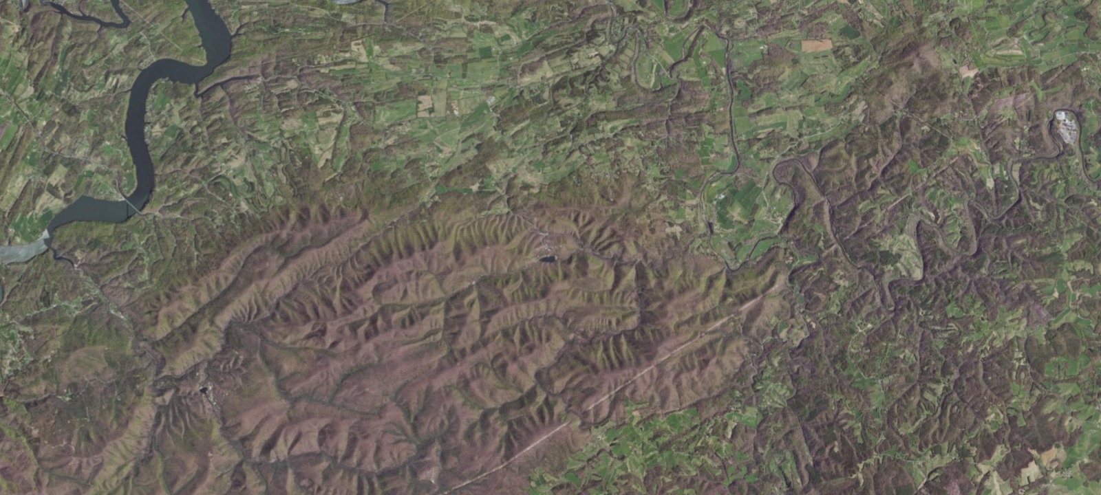 Map of Monocan