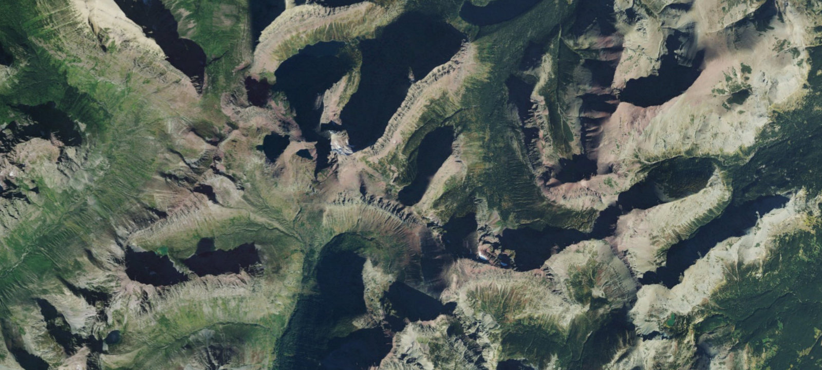 Map of Cobalt Lake