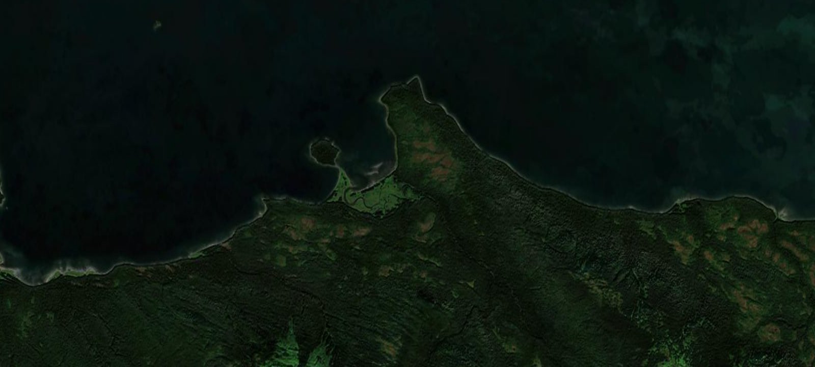 Map of Admiralty Cove Cabin