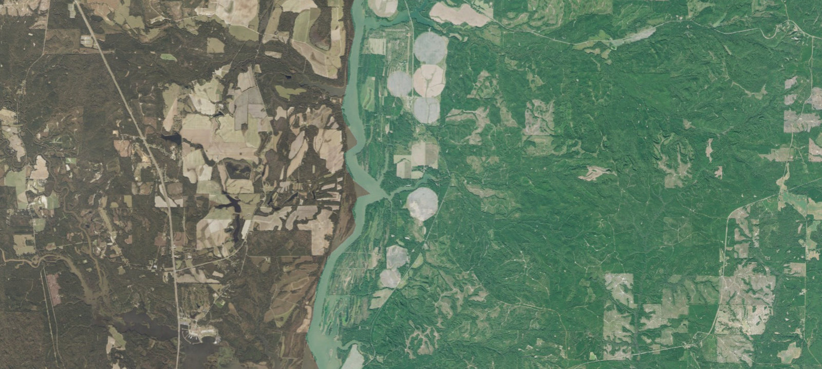 Map of Rood Creek