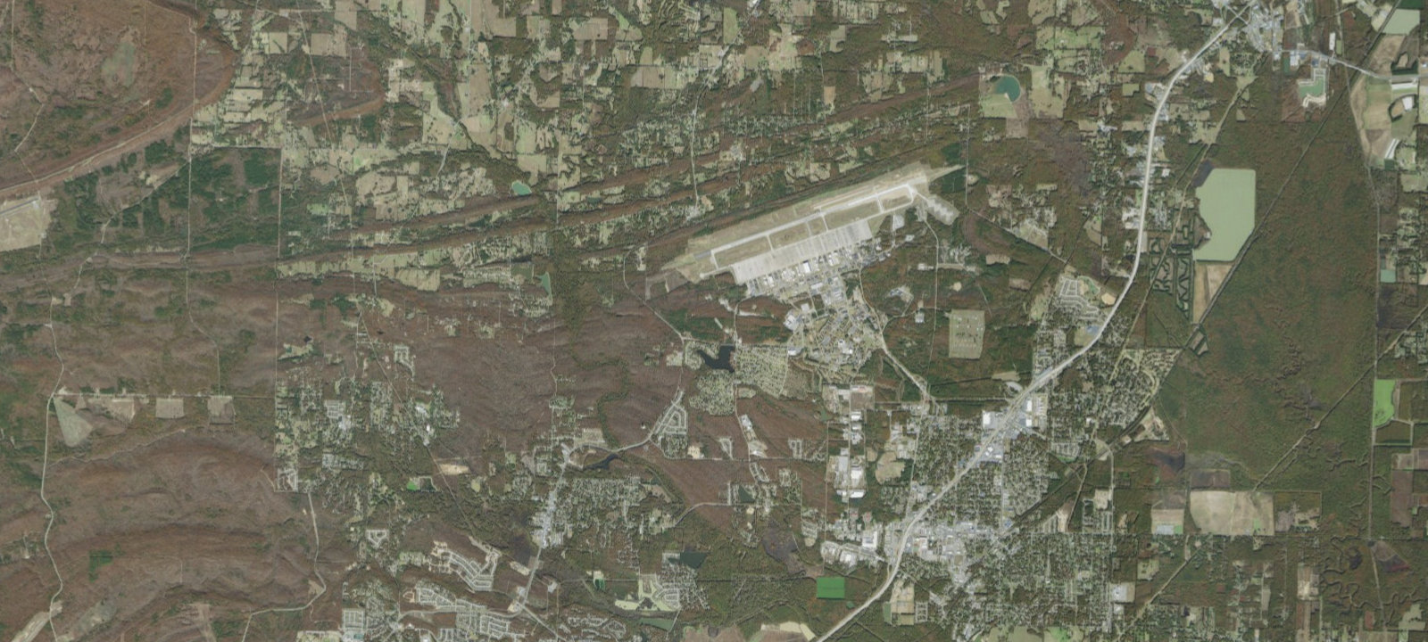 Map of Little Rock AFB FamCamp