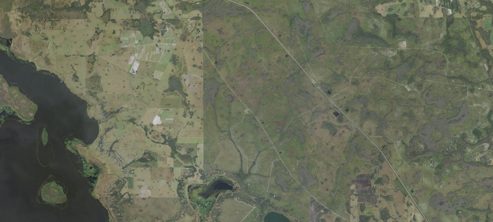 Map of Hunter Campground (Three Lakes Wildlife Management Area)