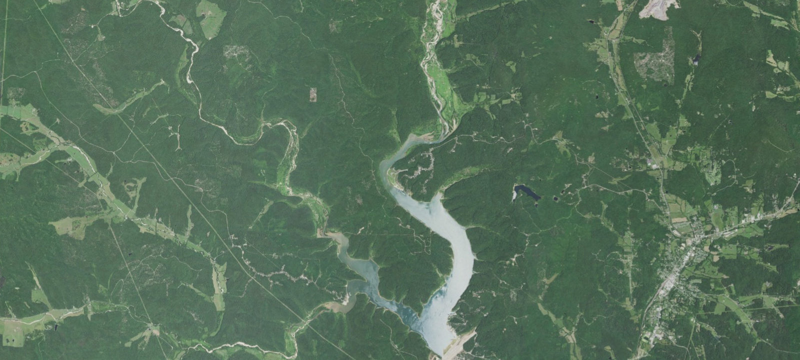 Map of Bluff View Campground