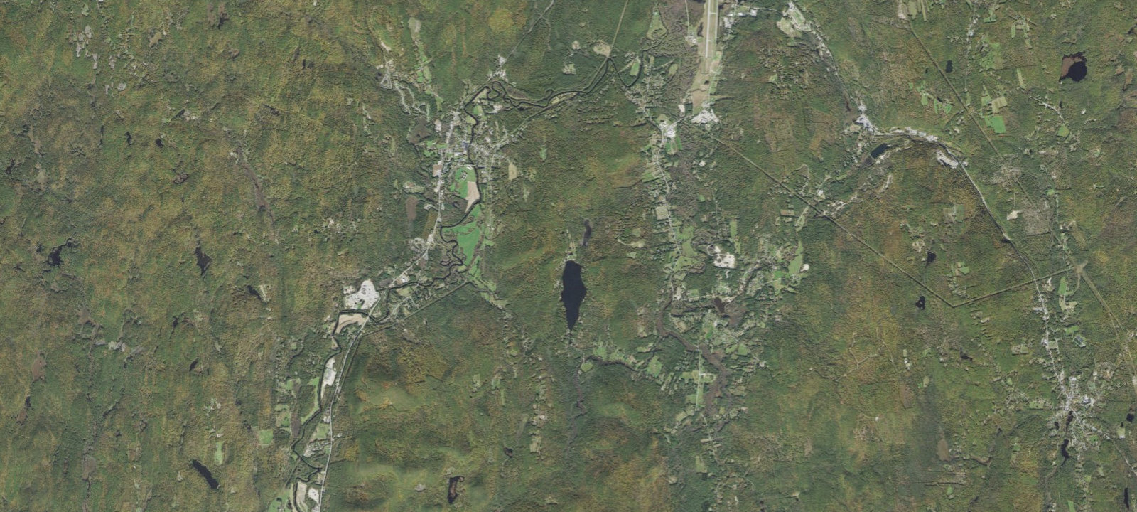 Map of Pilgrim Pines Camping Area