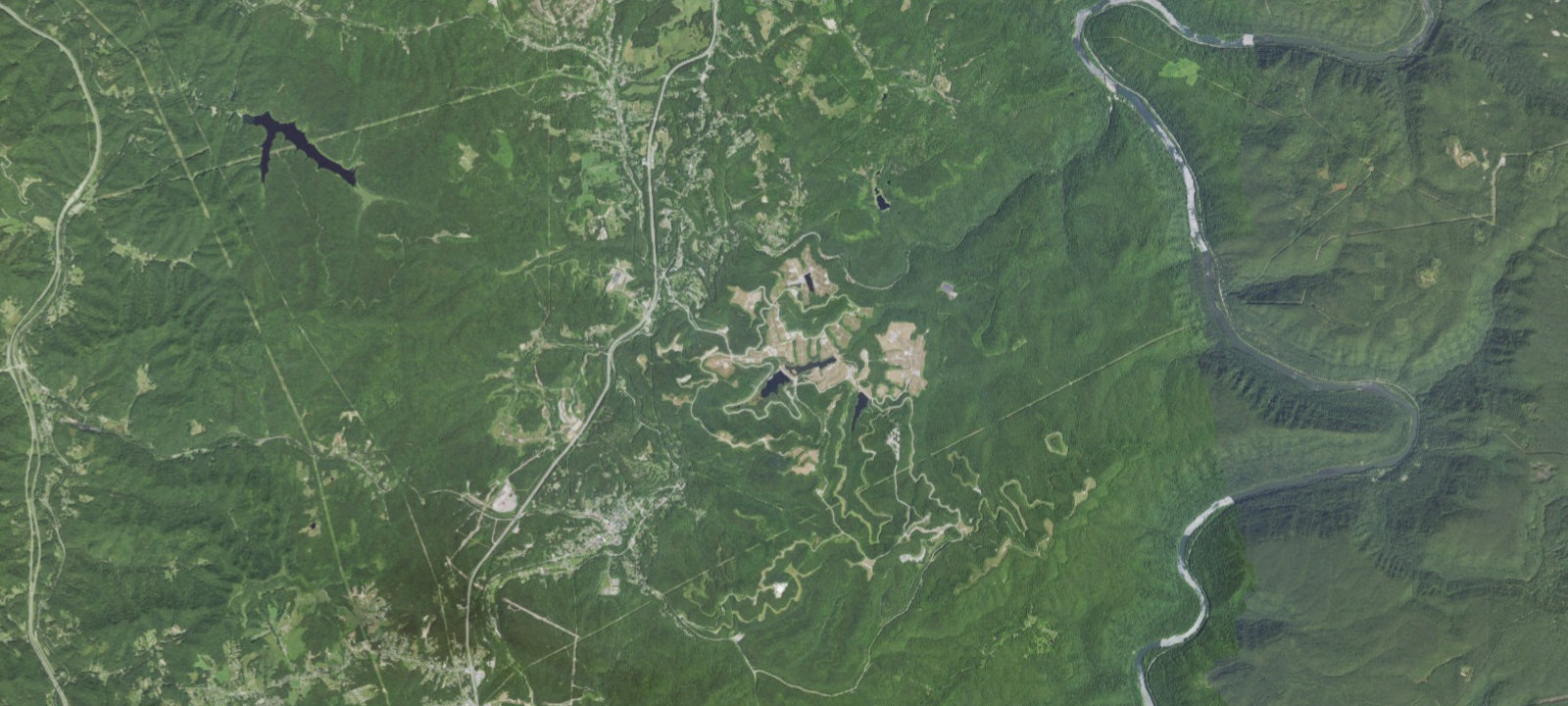 Map of Williams River RUA Sites D2
