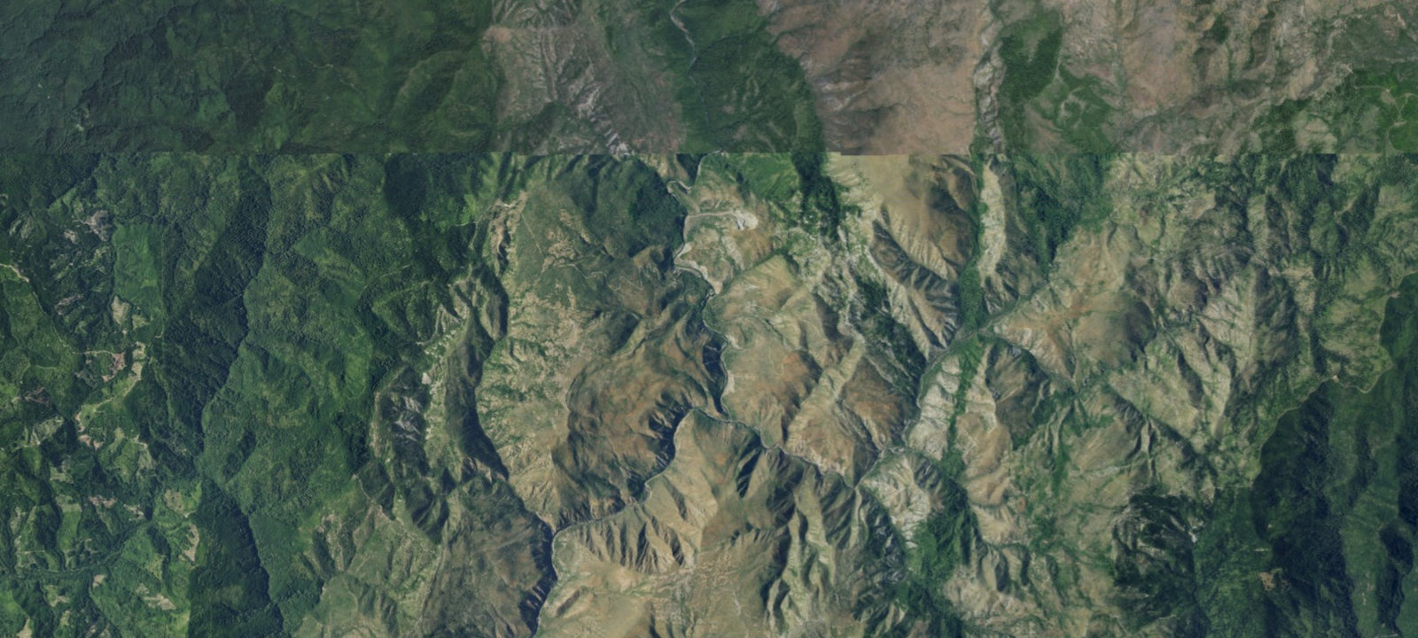Map of North Fork