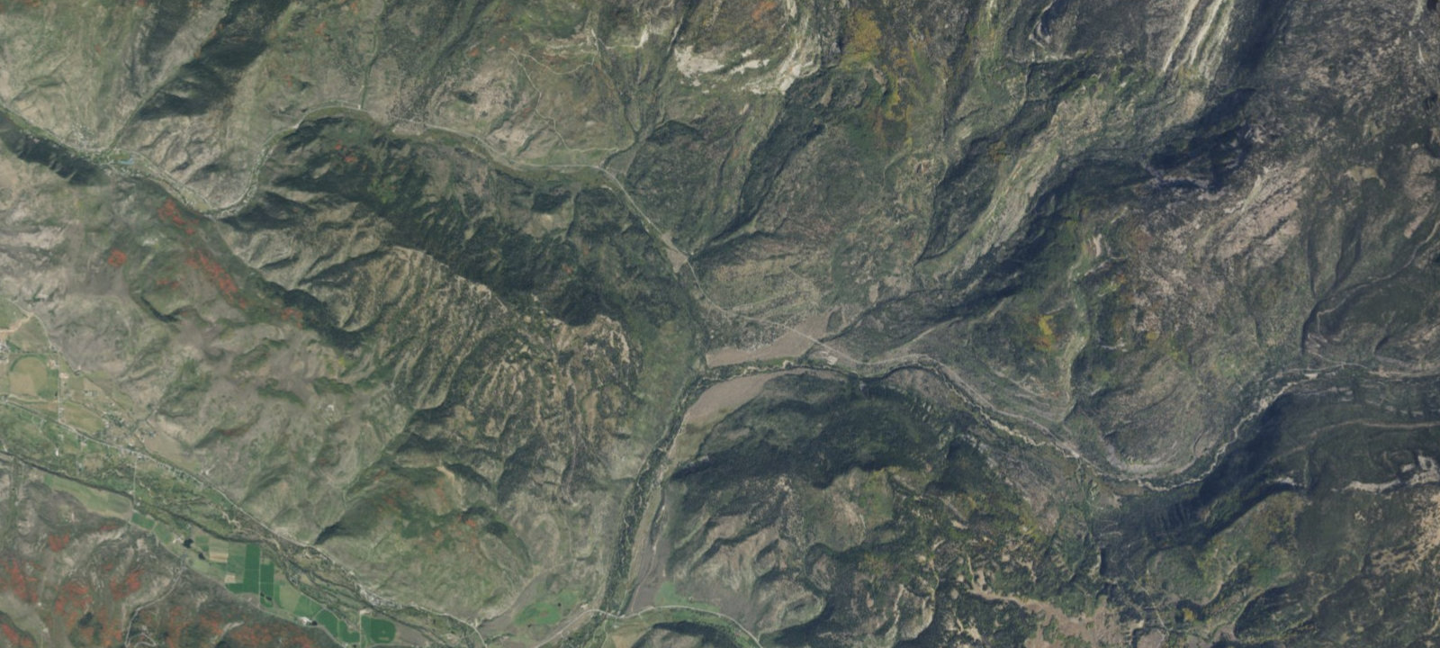 Map of Pine Valley Camp (Dispersed)