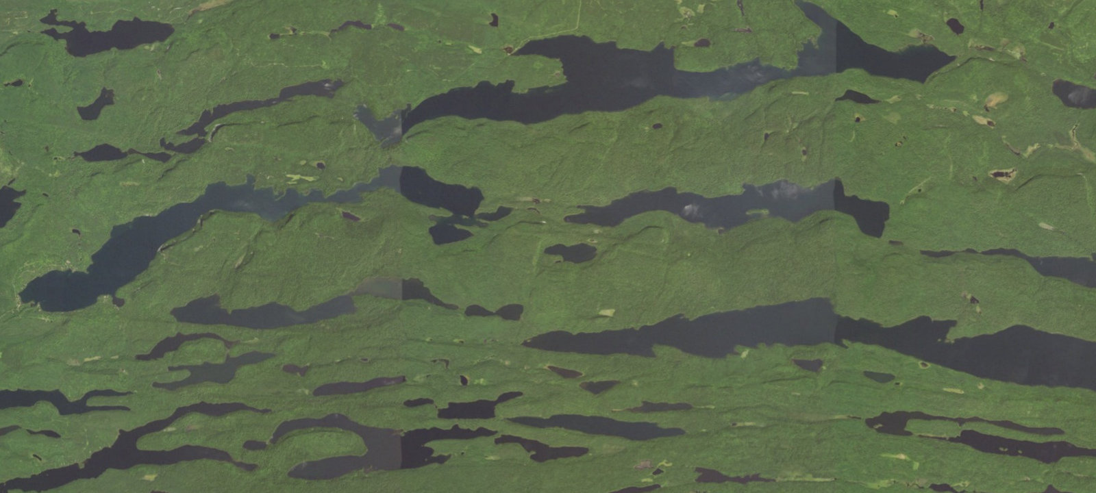 Map of Gogebic Lake camp site