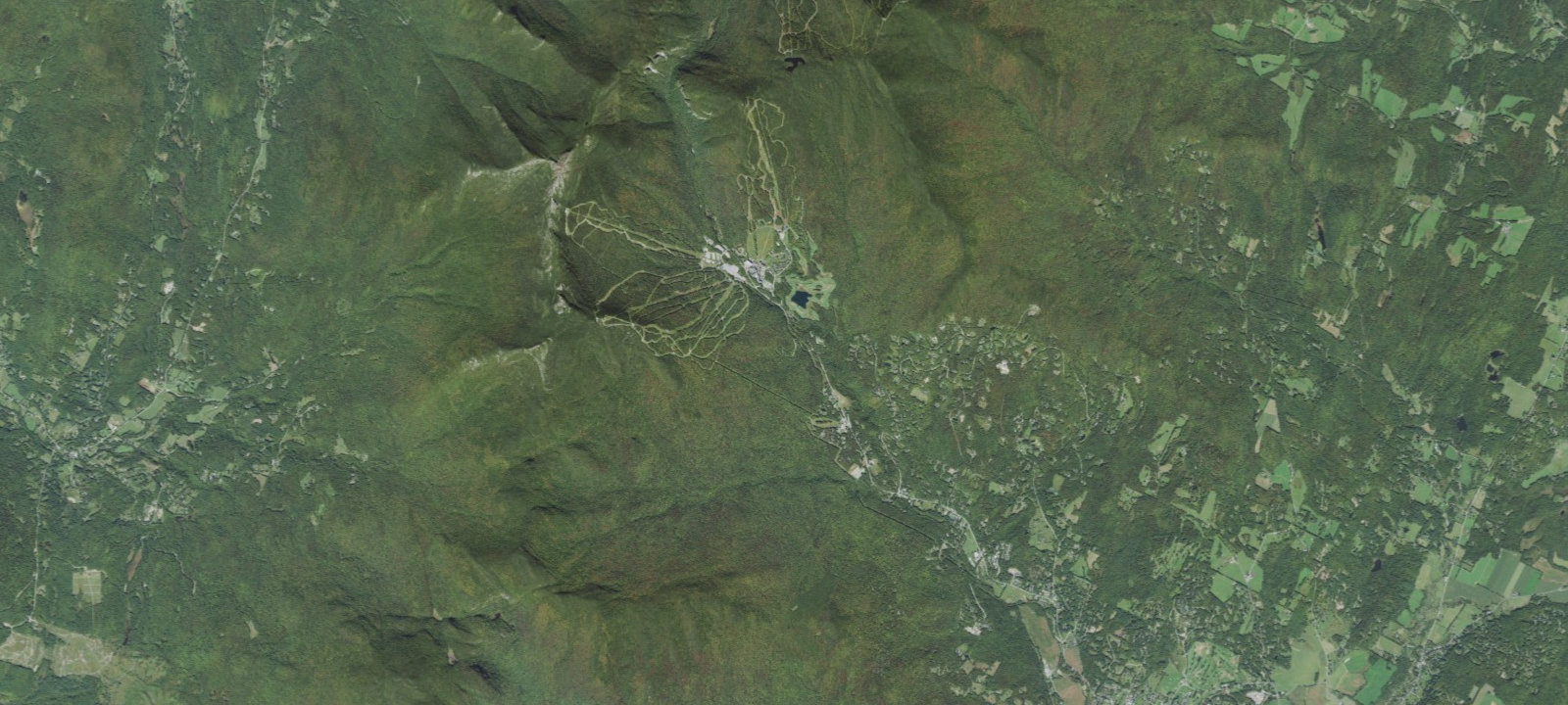 Map of Smugglers Notch State Park Campground