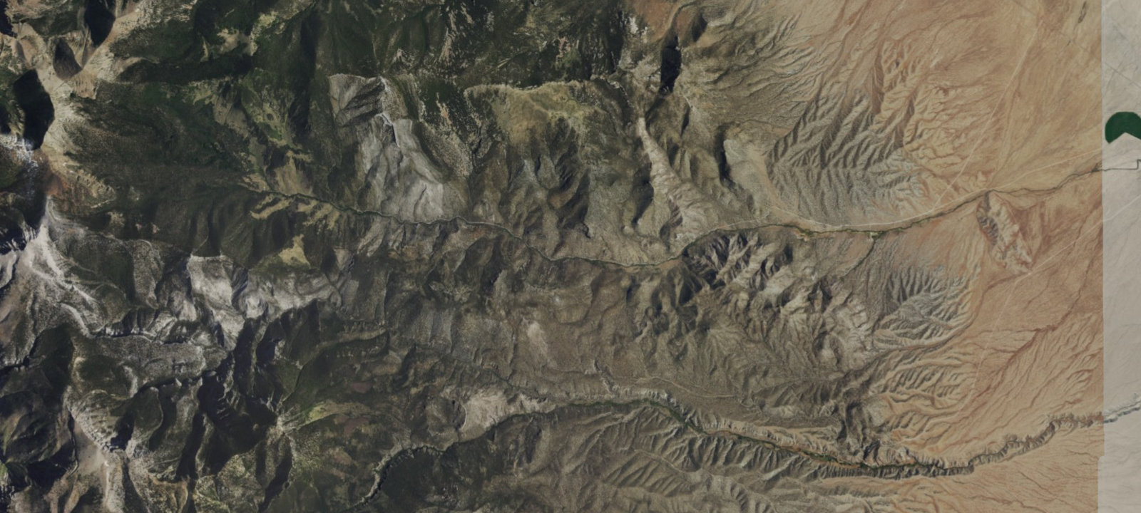Map of Snake Creek Campsite