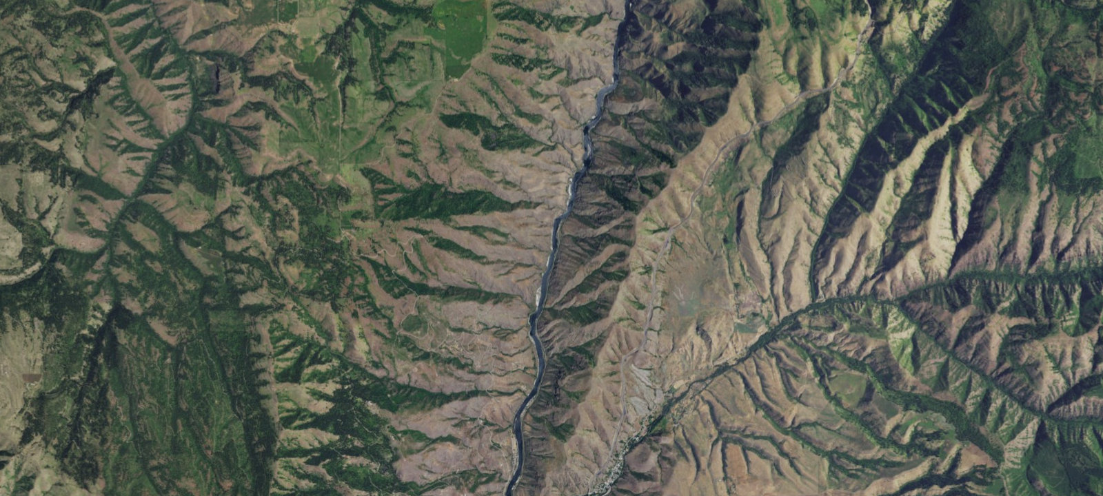 Map of Lower Big Rock Campsite