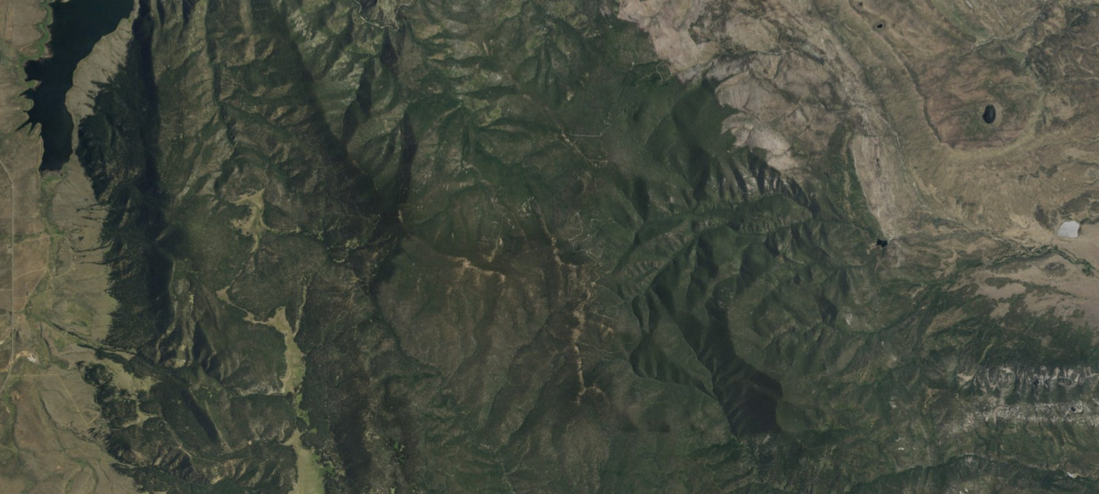 Map of Comanche Peak Site 8