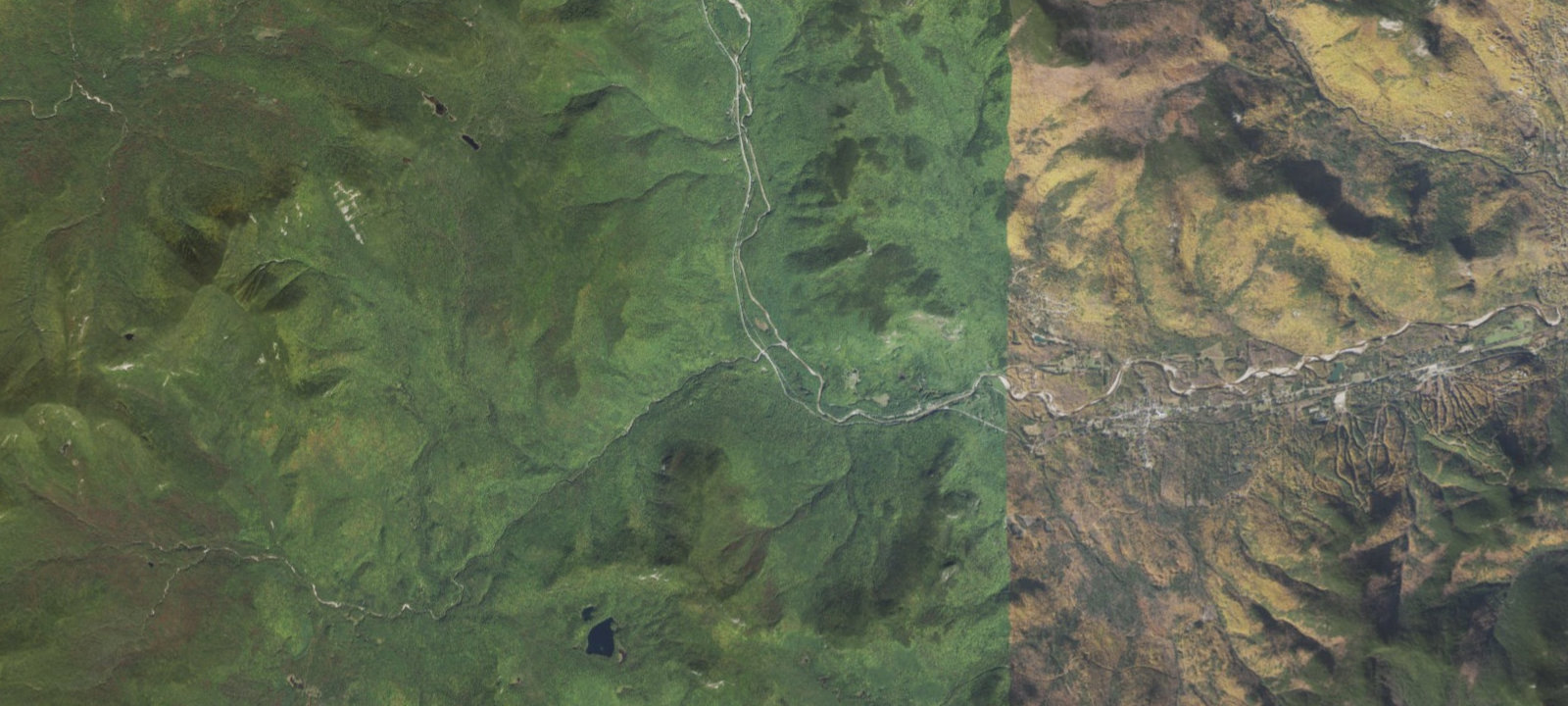 Map of Fourth Iron Backcountry Site