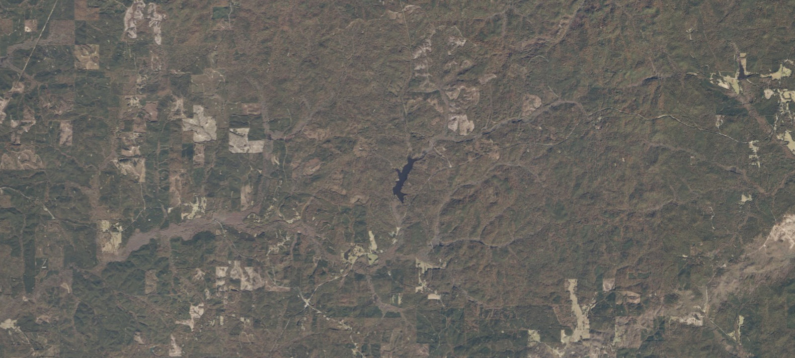 Map of Payne Lake Recreation Area West Campground
