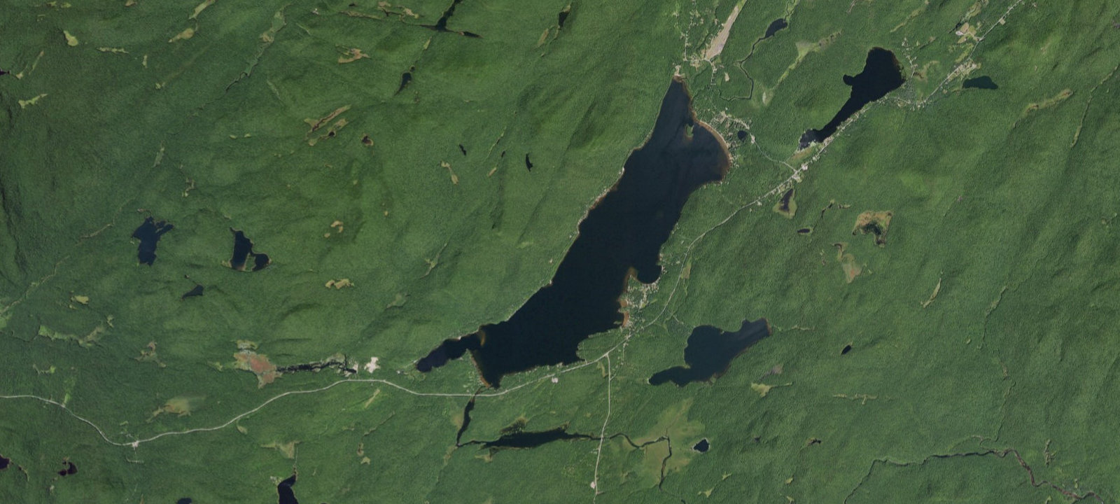 Map of Little Sand Point Campground
