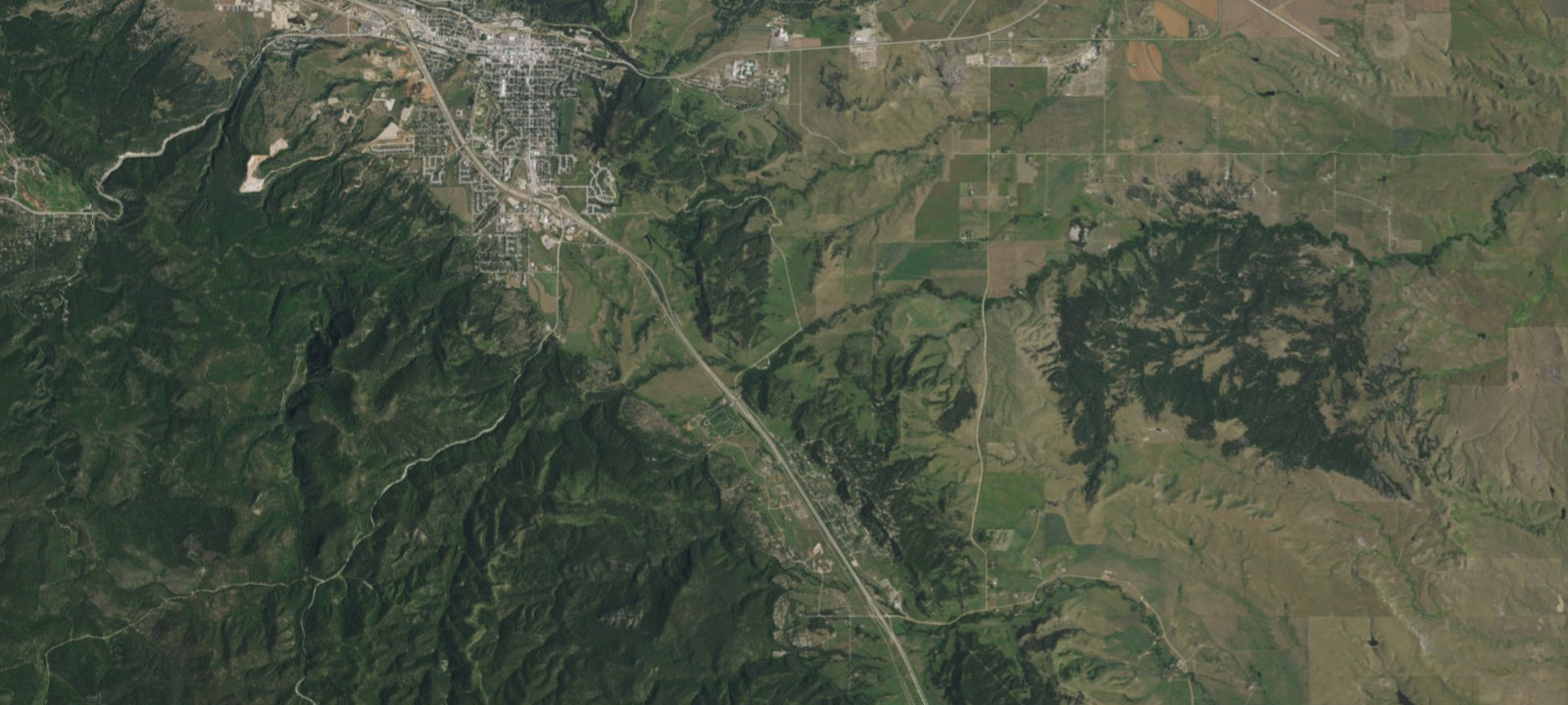 Map of Alkali Creek Horsecamp