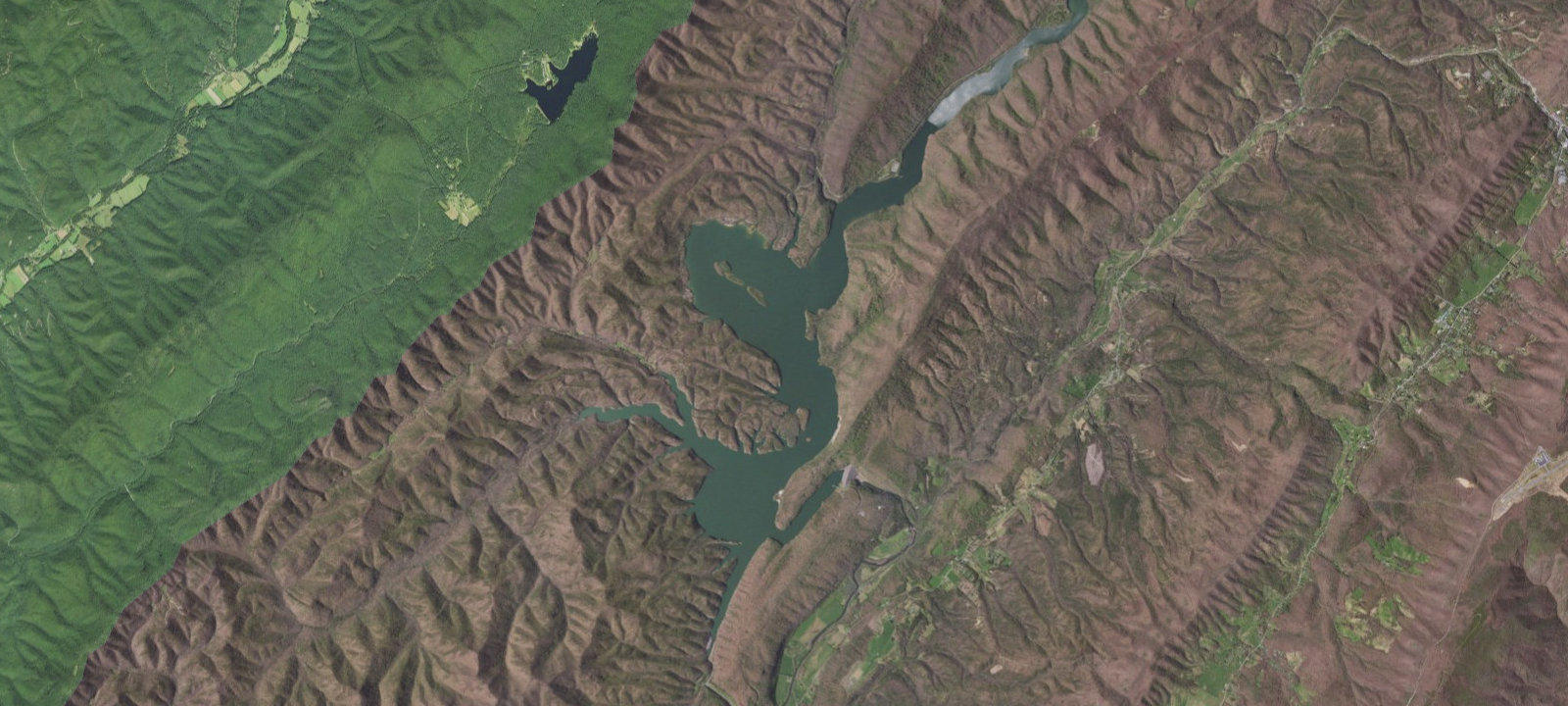 Map of Bolar Mountain