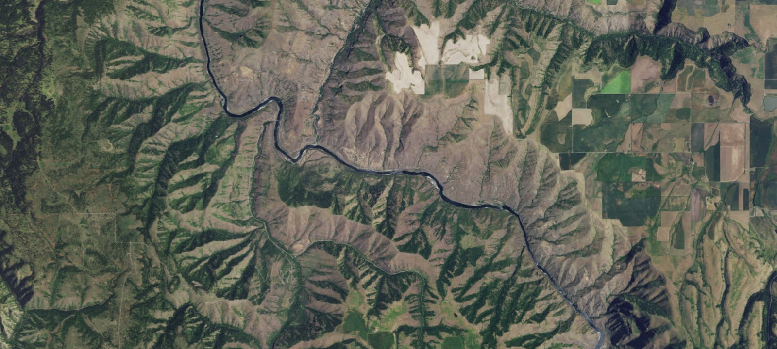 Map of Across From Miller Campsite