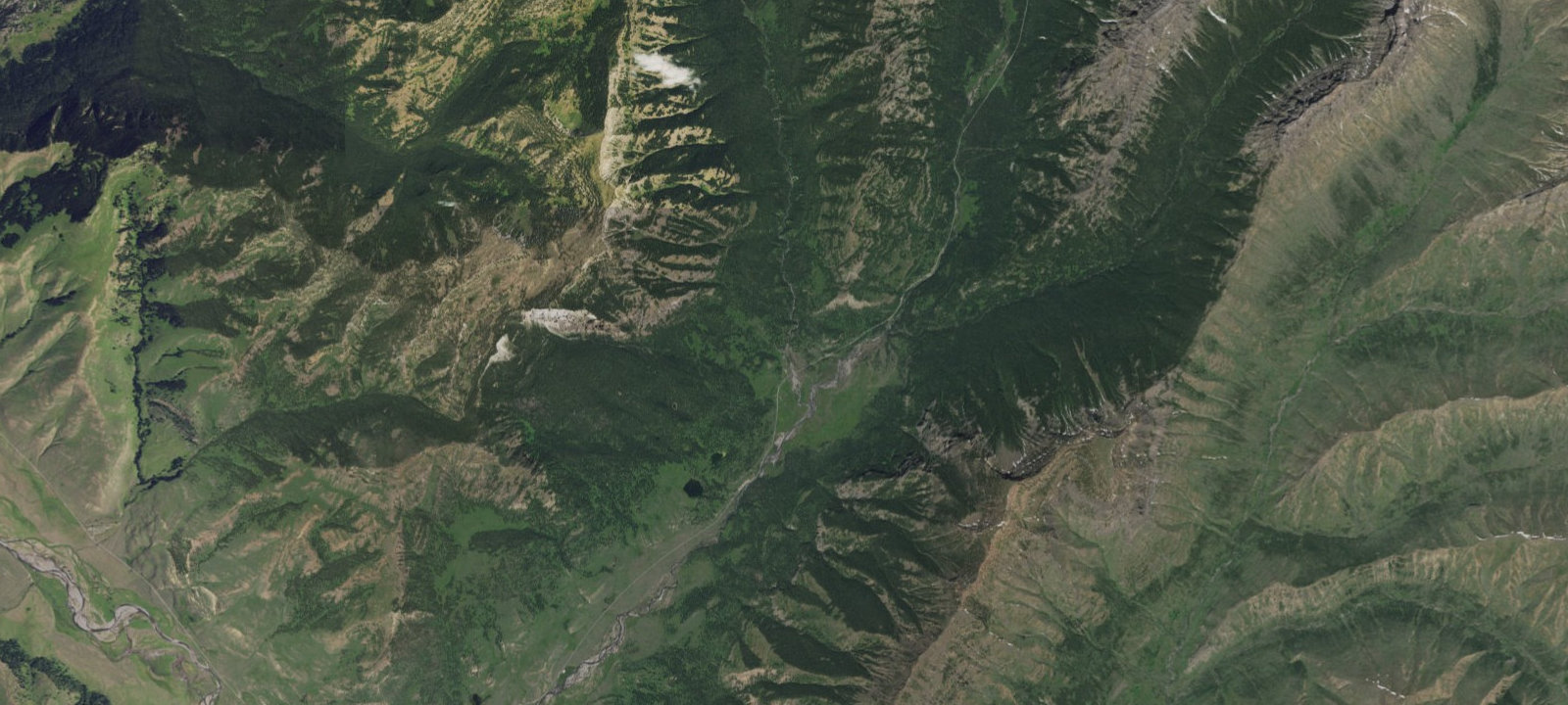 Map of Pebble Creek Campground