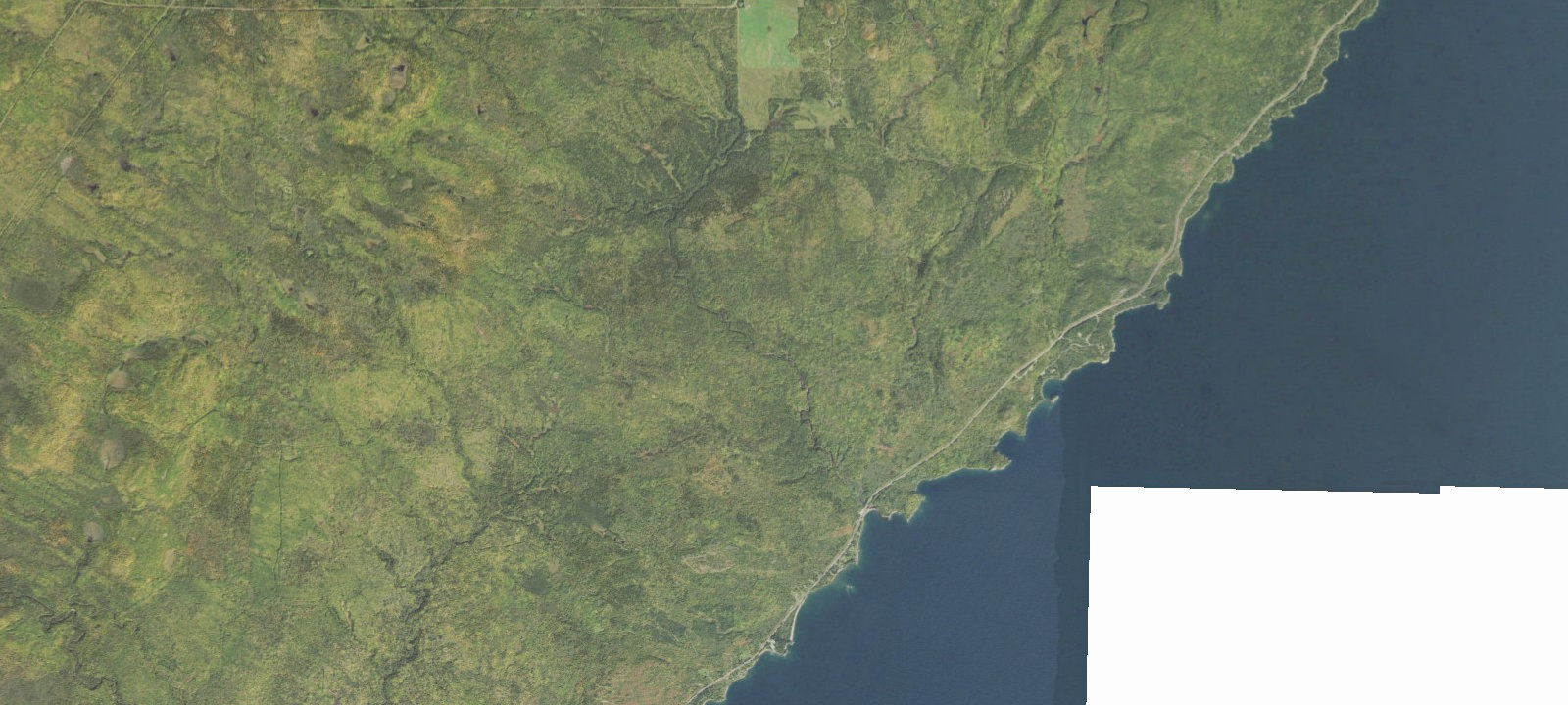 Map of Northeast Split Rock River
