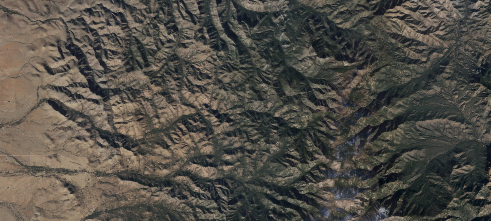 Map of Fitch Corral Camp