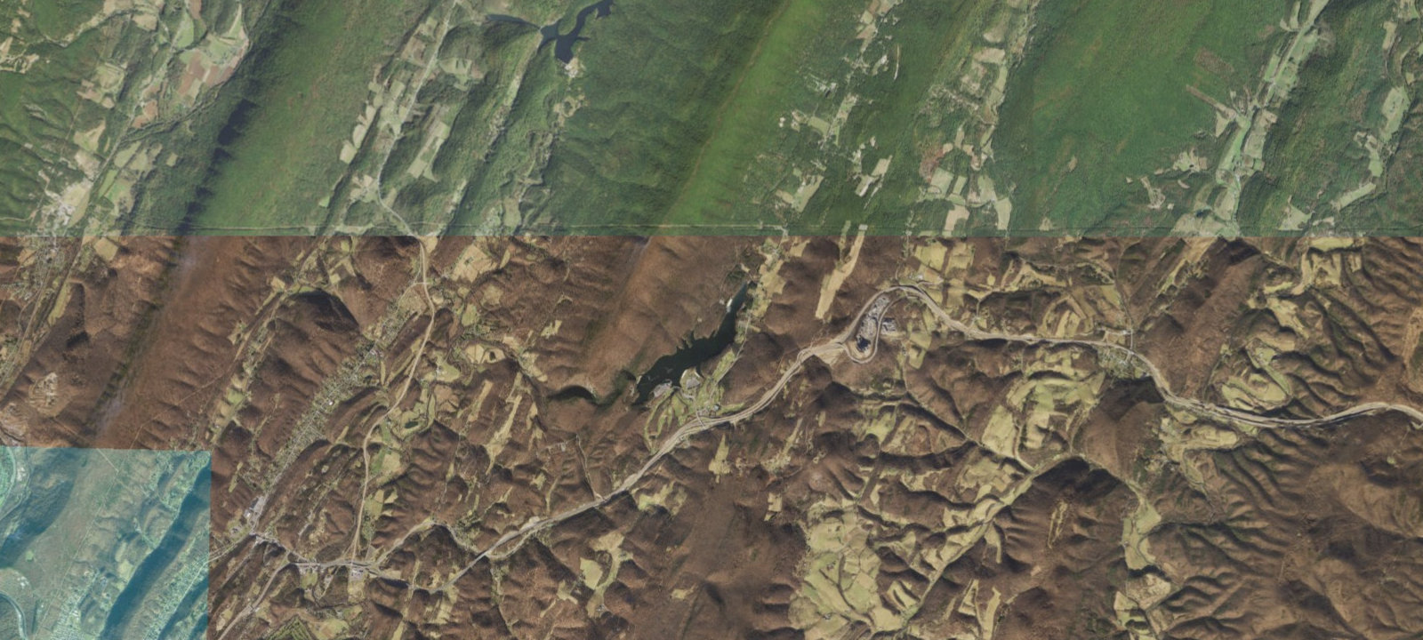 Map of Rocky Gap State Park - Fir and Ironwood Loops Group Area
