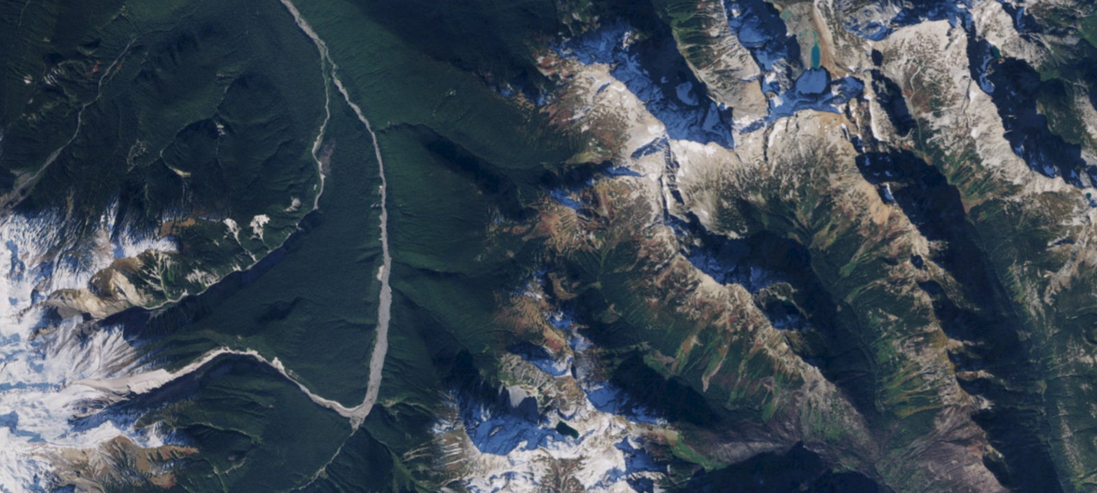 Map of Buck Creek Pass Camp