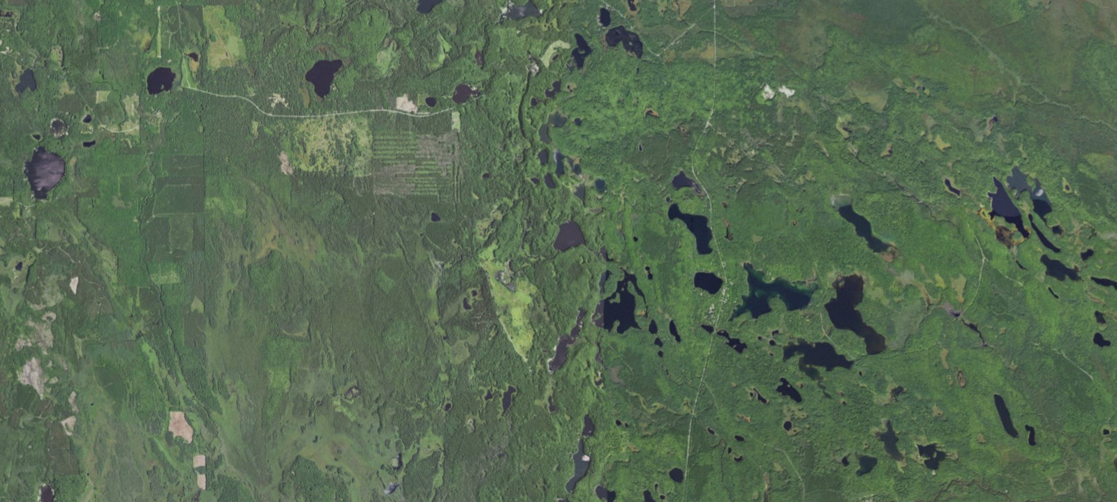 Map of Indian River Bar Lake Camping Area