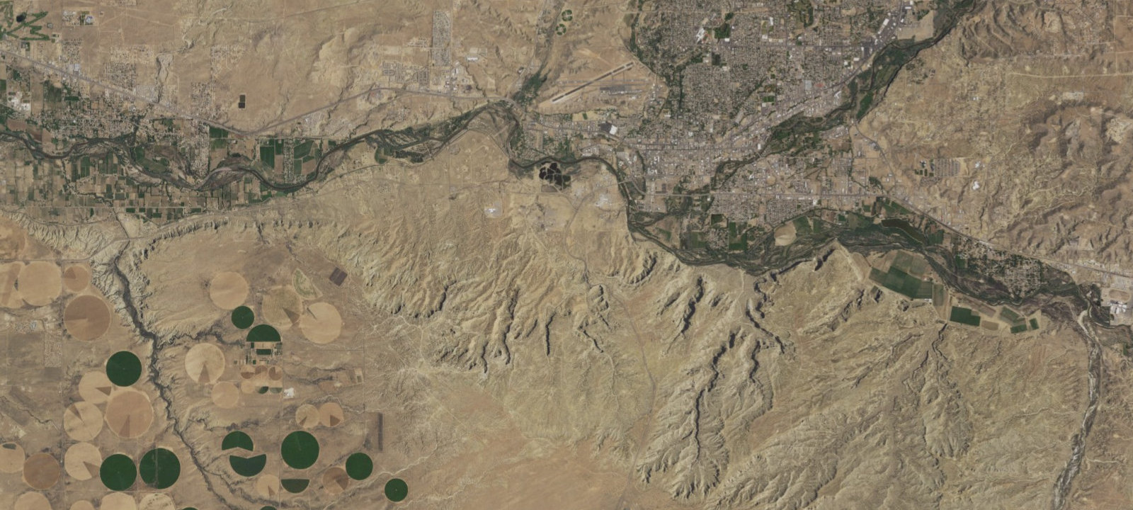 Map of Dunes OHV Area