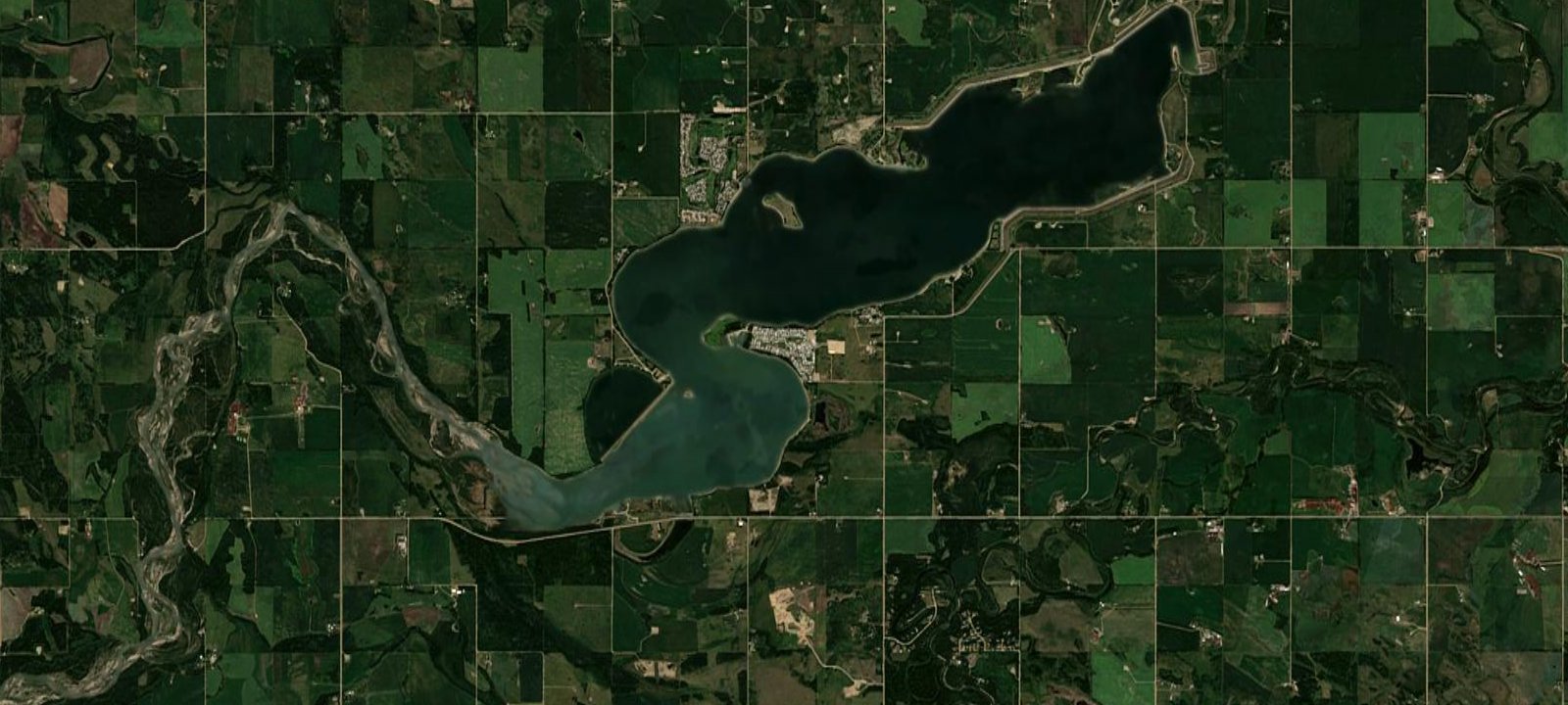 Map of Carefree Resort on Gleniffer Lake