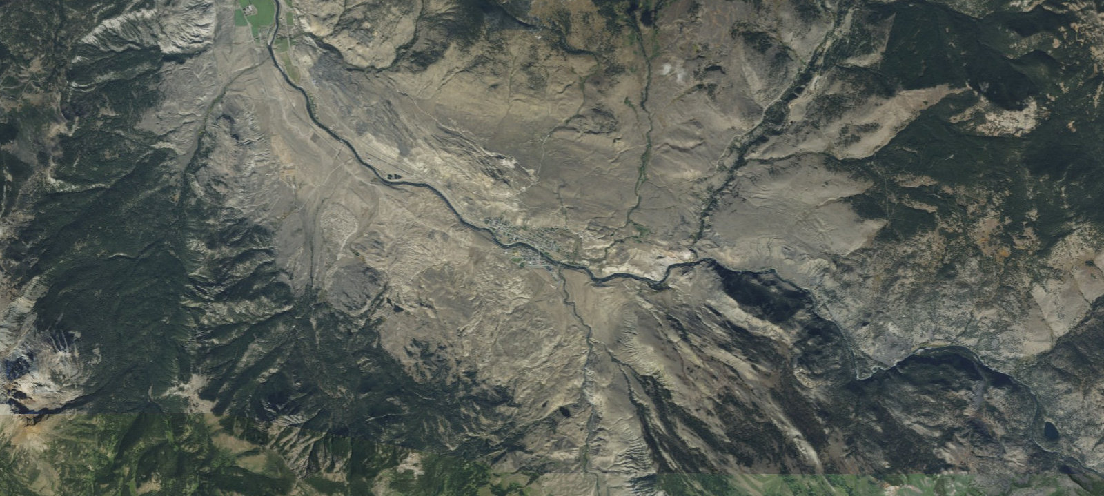 Map of Rocky Mountain Campground