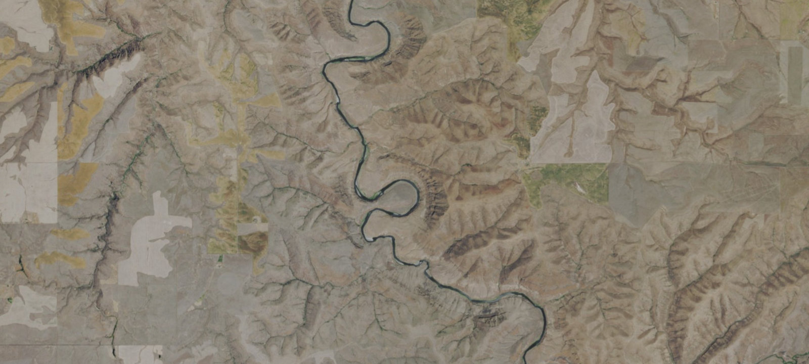 Map of Horseshoe Bend