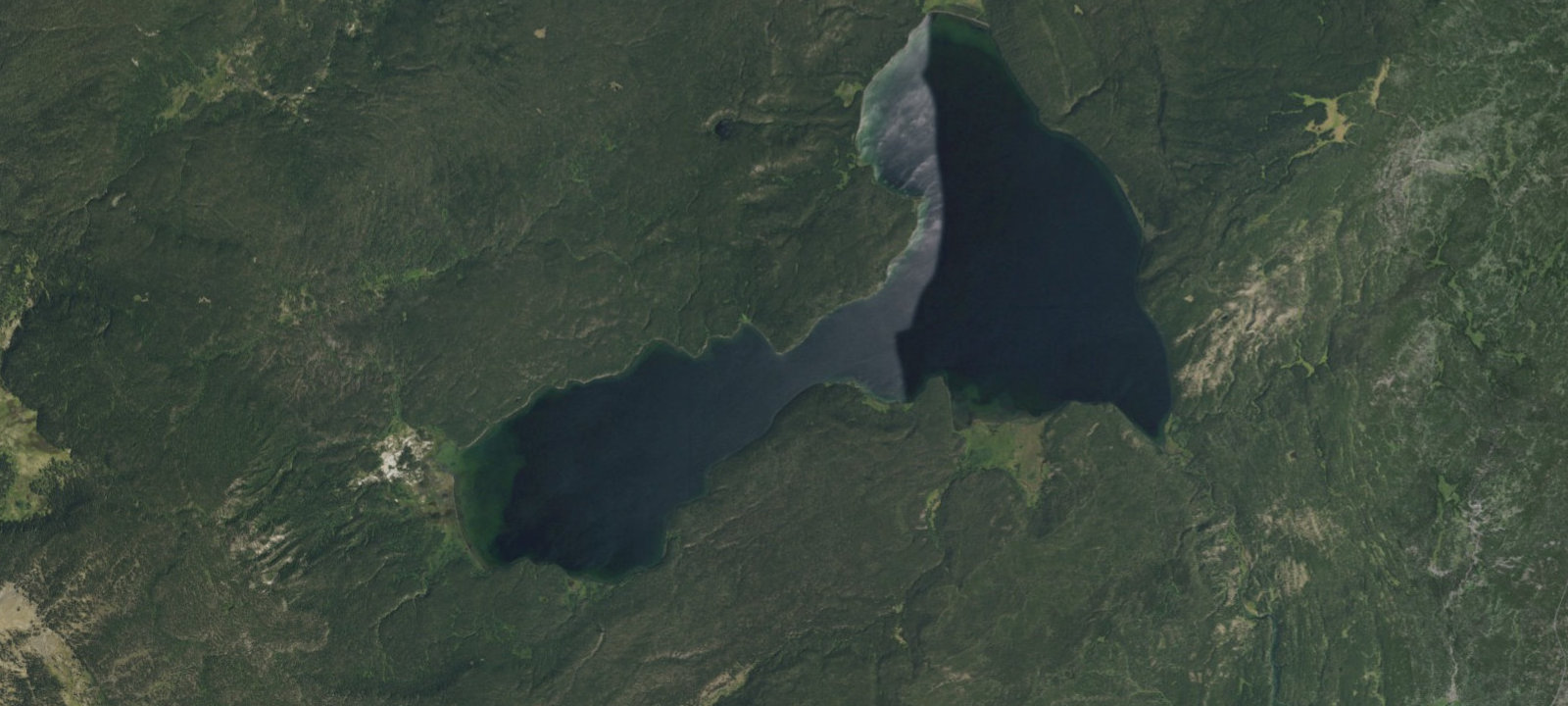 Map of North Narrows