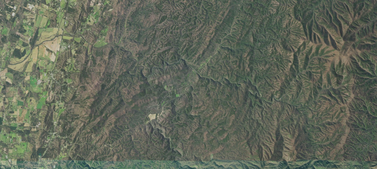 Map of Cottonwood Patch Campground
