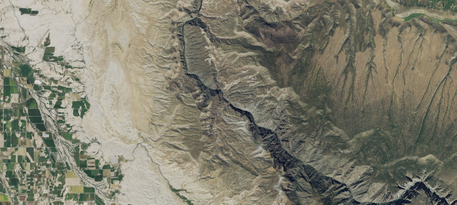 Map of Chukar Trail