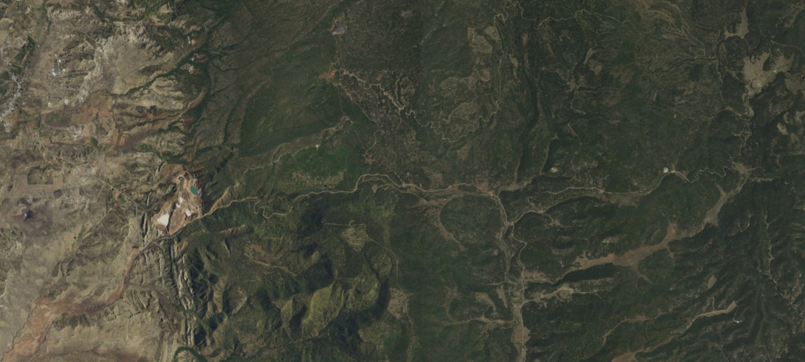 Map of Clear Creek Campground Group Area