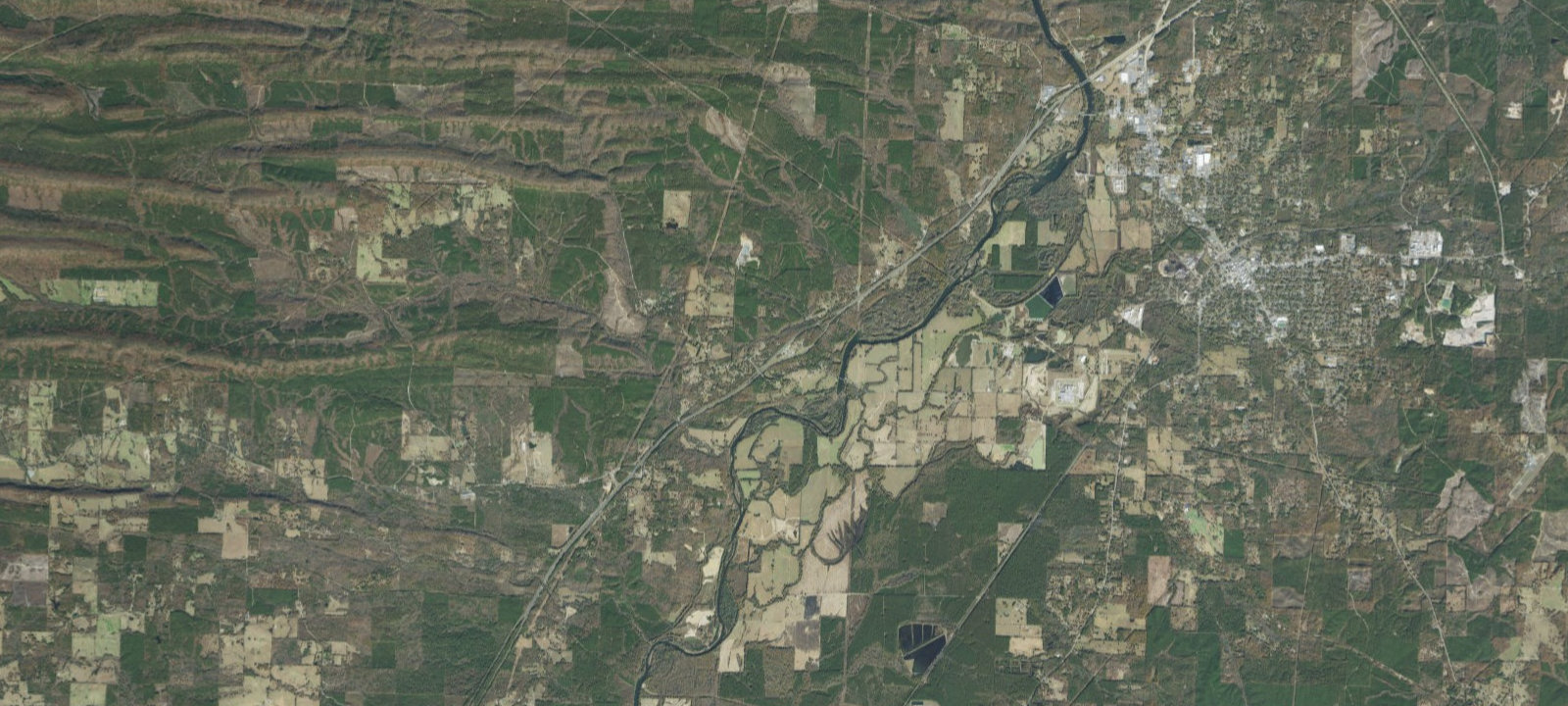 Map of overnight camping