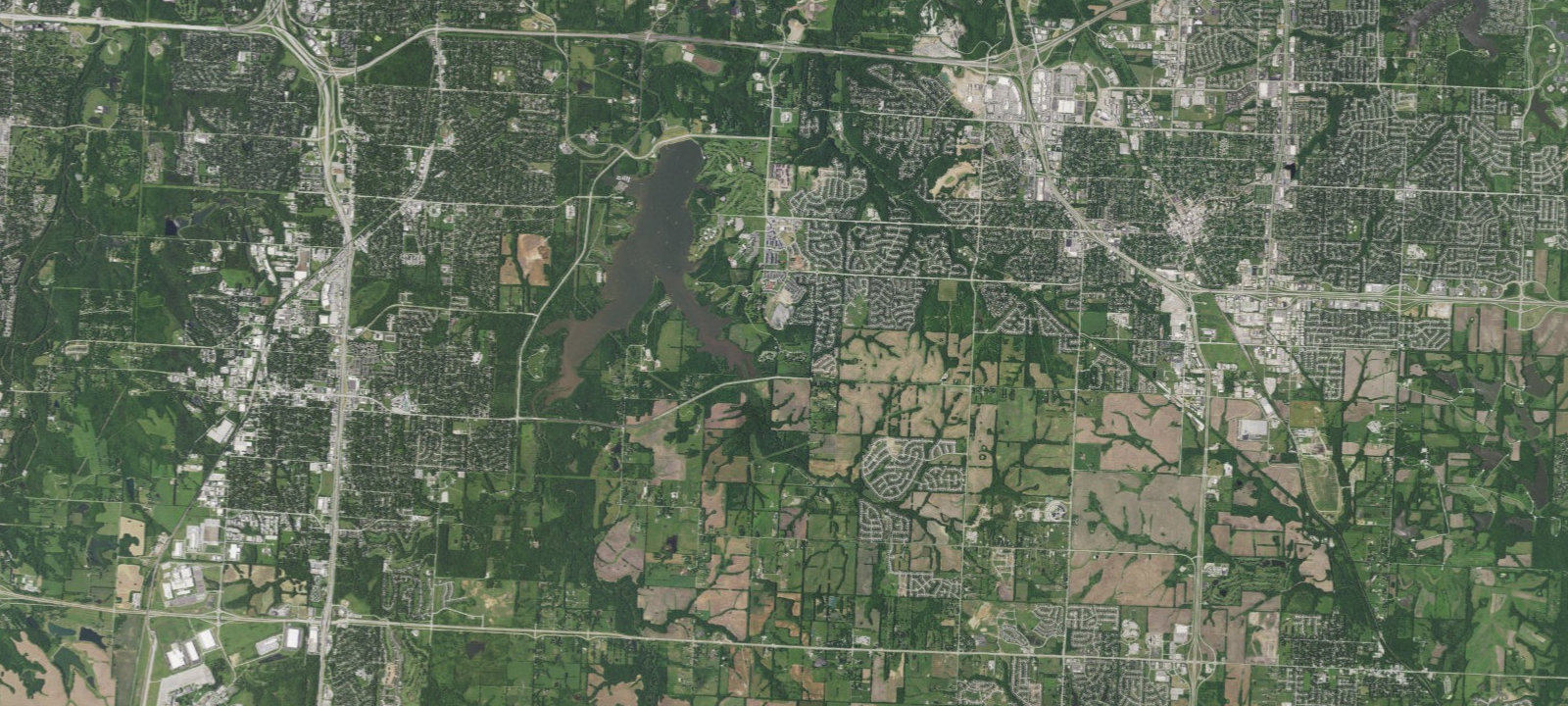 Map of Longview Lake Campground