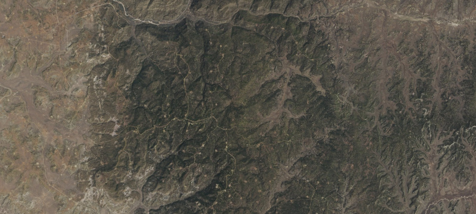 Map of Cedar Springs Campground