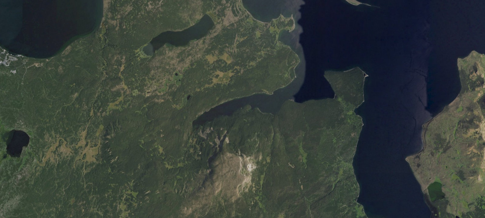 Map of Flat Mountain Arm S