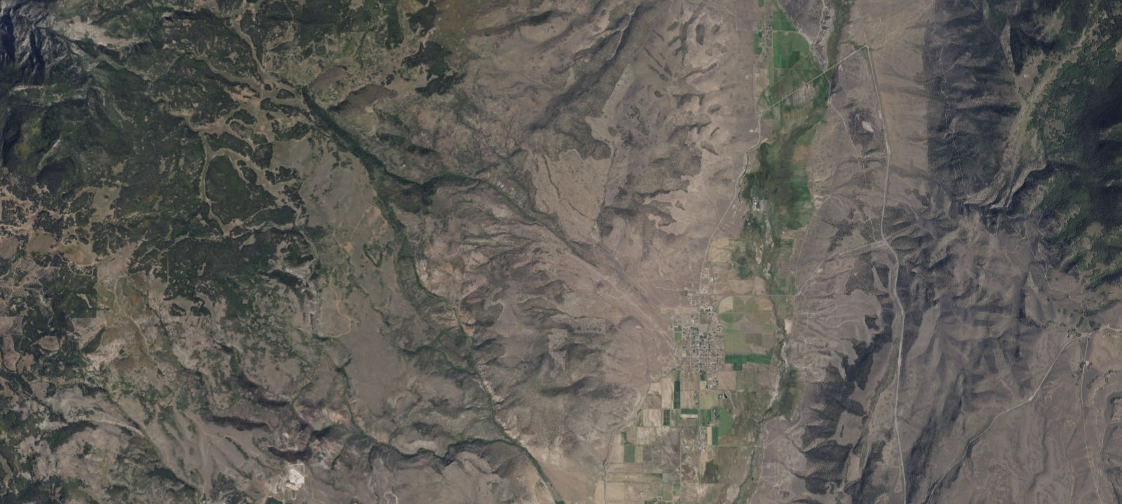 Map of Koosharem Canyon/Paiute ATV
