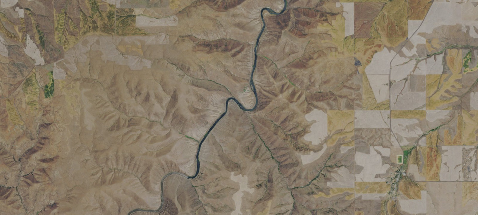 Map of Macks Canyon Recreation Site