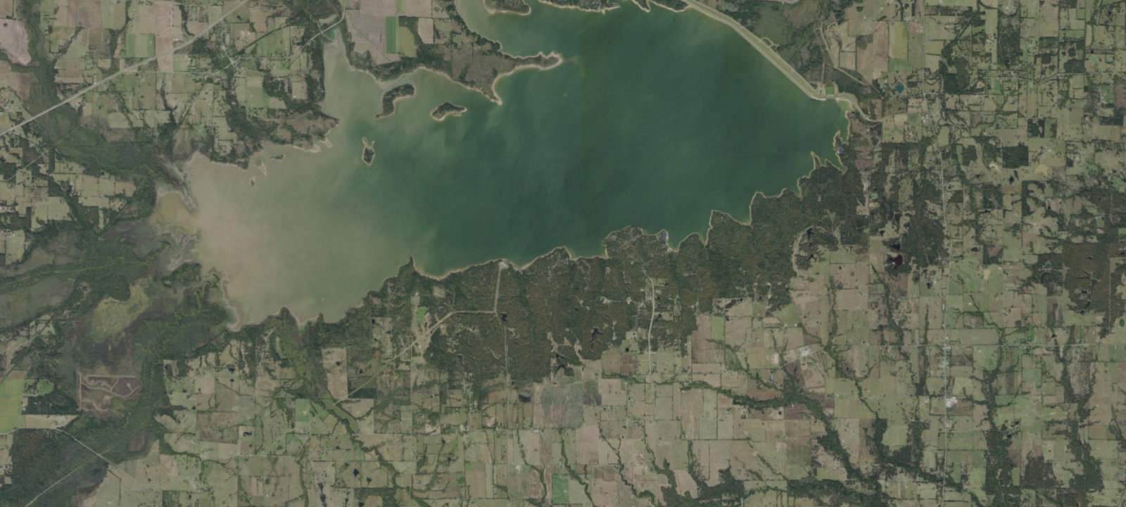 Map of Oak Grove Camping Area