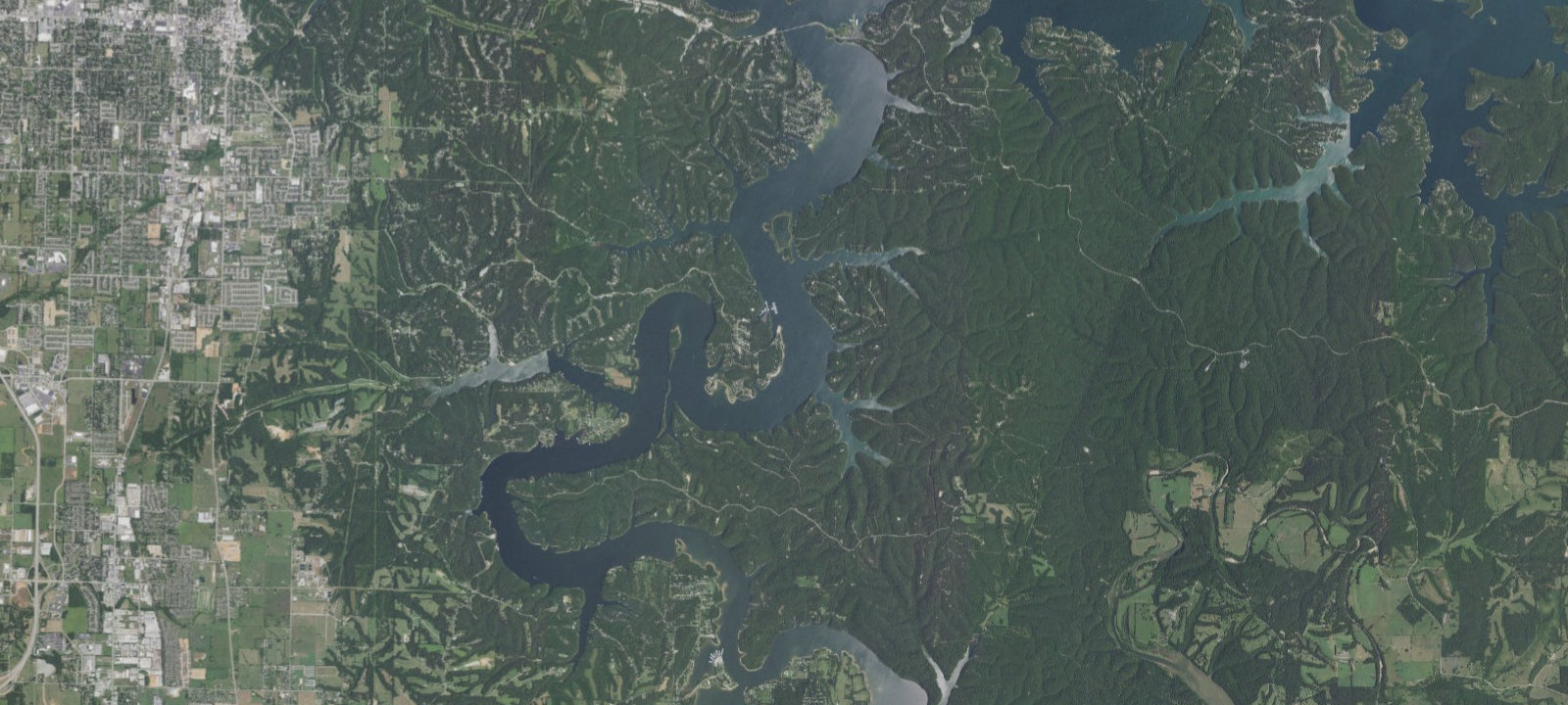 Map of Horseshoe Bend